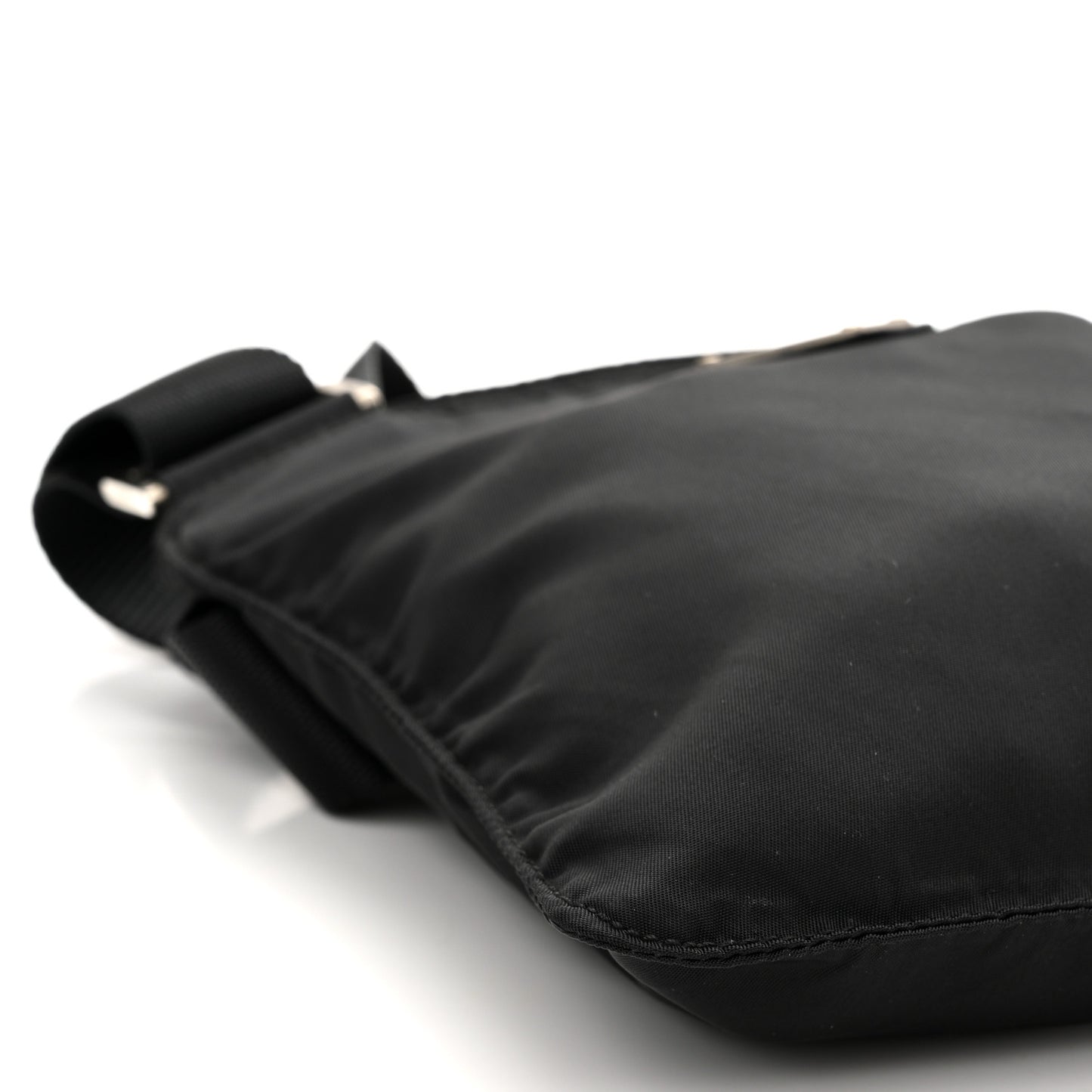 Tessuto Nylon Messenger Bag Black