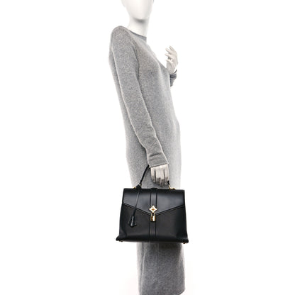 Louis Vuitton Grained Smooth Calfskin Rose Des Vents PM Black 2 of 12