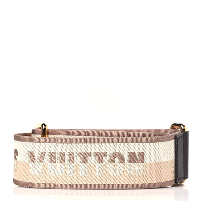Louis Vuitton Jacquard Speedy Bandouliere 20 Shoulder Strap Beige Brown 2 of 3