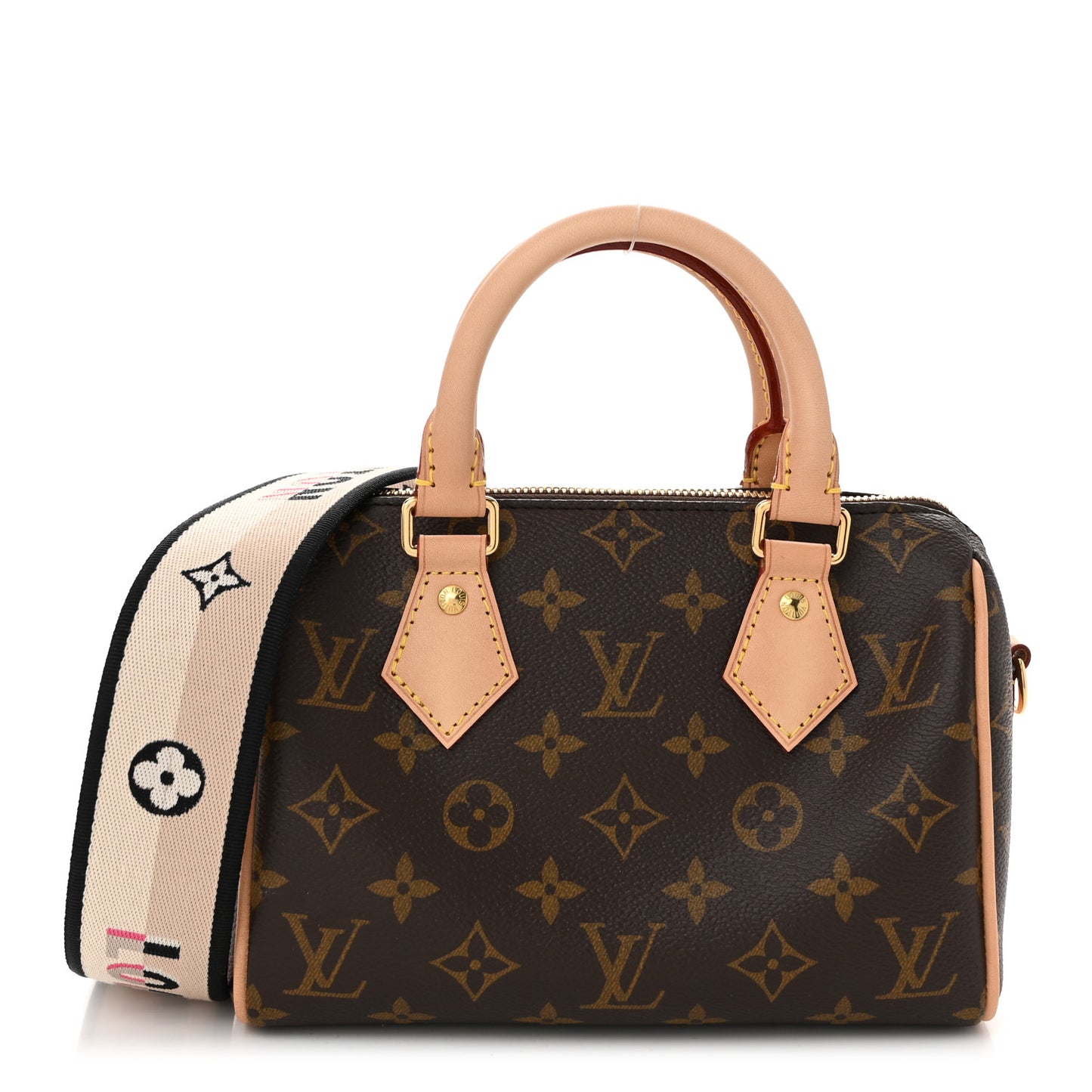 Monogram Speedy Bandouliere 20 Black
