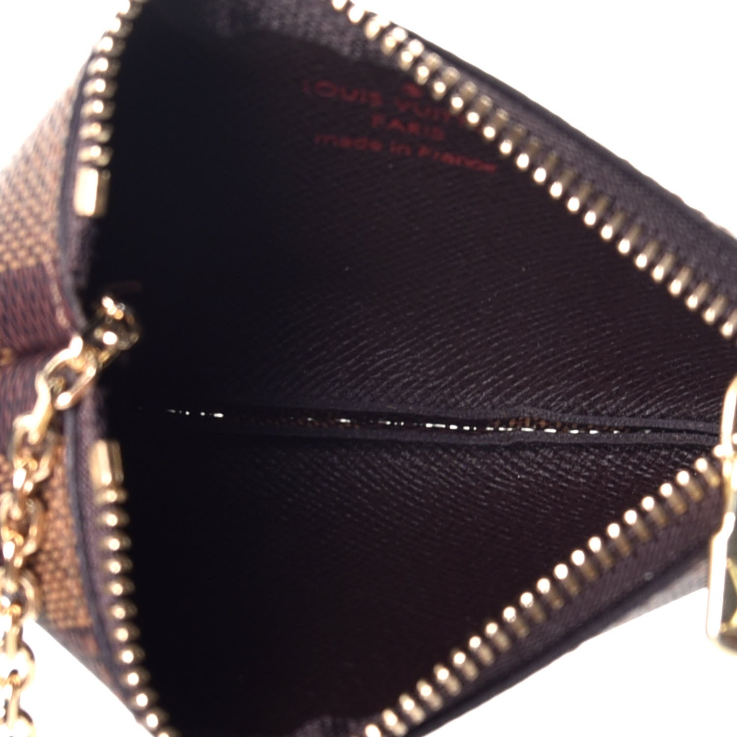 Louis Vuitton Damier Ebene Key Pouch 5 of 8