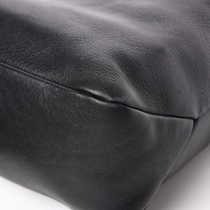 Gucci Calfskin Medium Horsebit Chain Hobo Black 12 of 16