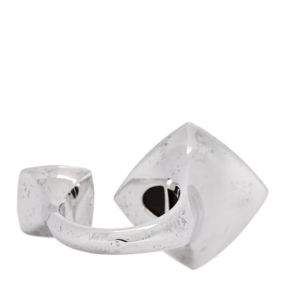 Hermes Sterling Silver Collier De Chien Rock Ring 53 6.5 4 of 6