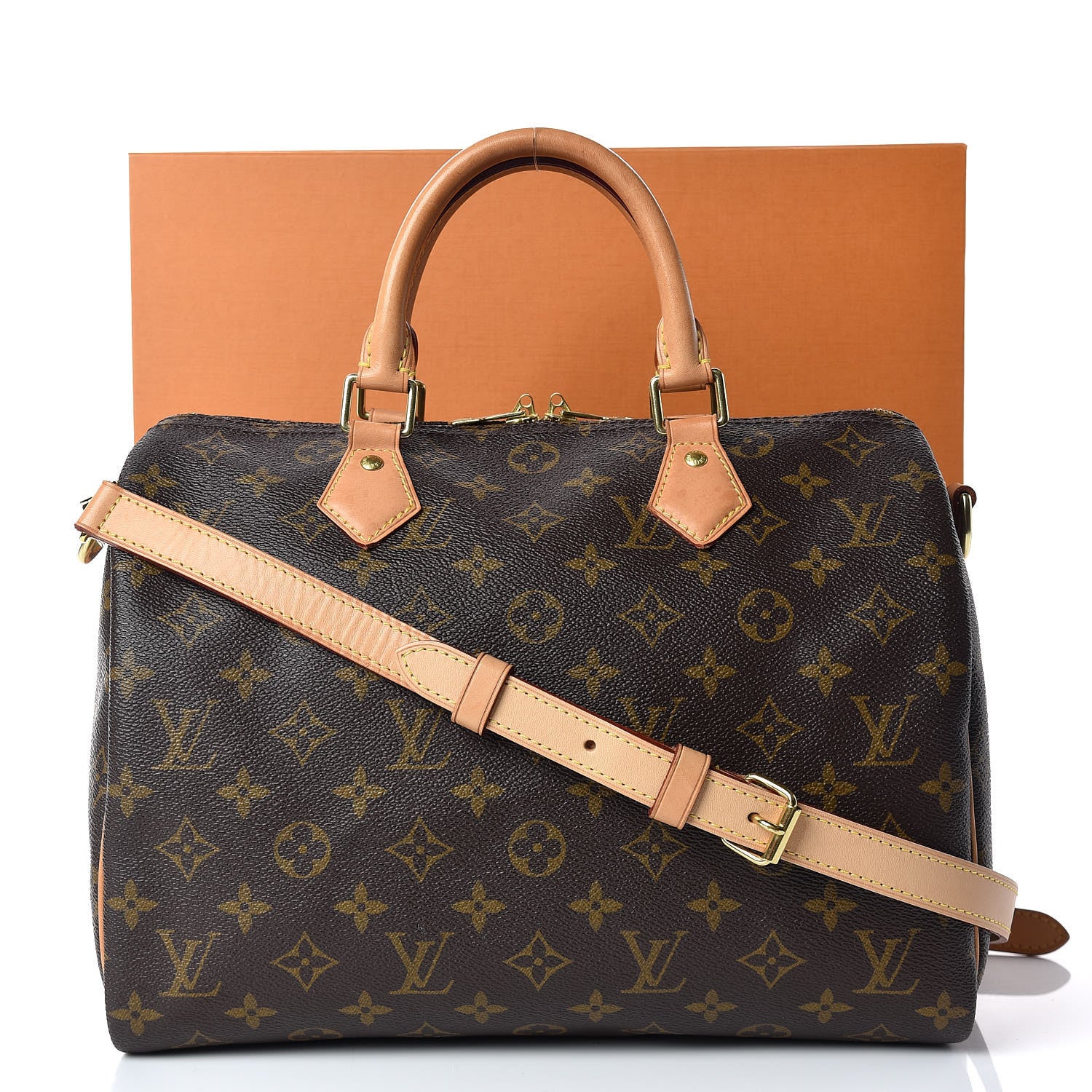 Louis Vuitton Monogram Speedy Bandouliere 30 16 of 16