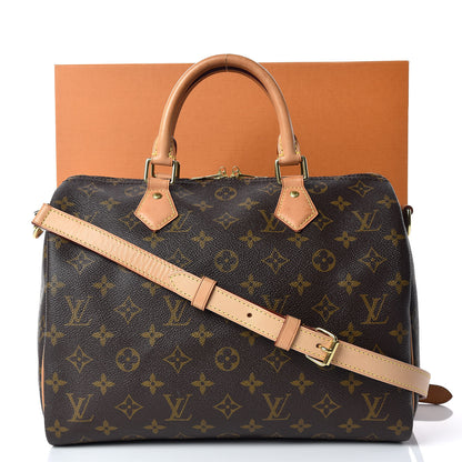 Louis Vuitton Monogram Speedy Bandouliere 30 16 of 16