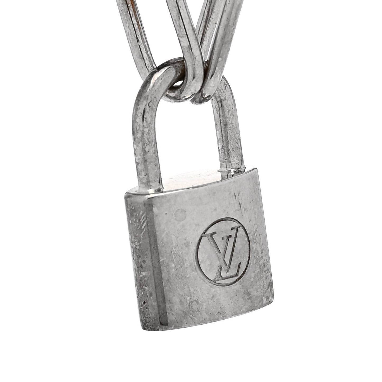 X Virgil Abloh Sterling Silver Lockit Bracelet Blue Yellow