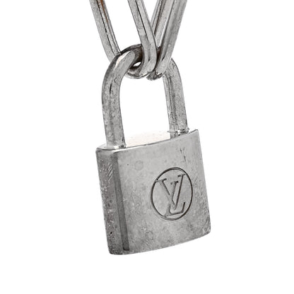Louis Vuitton X Virgil Abloh Sterling Silver Lockit Bracelet Blue Yellow 3 of 5