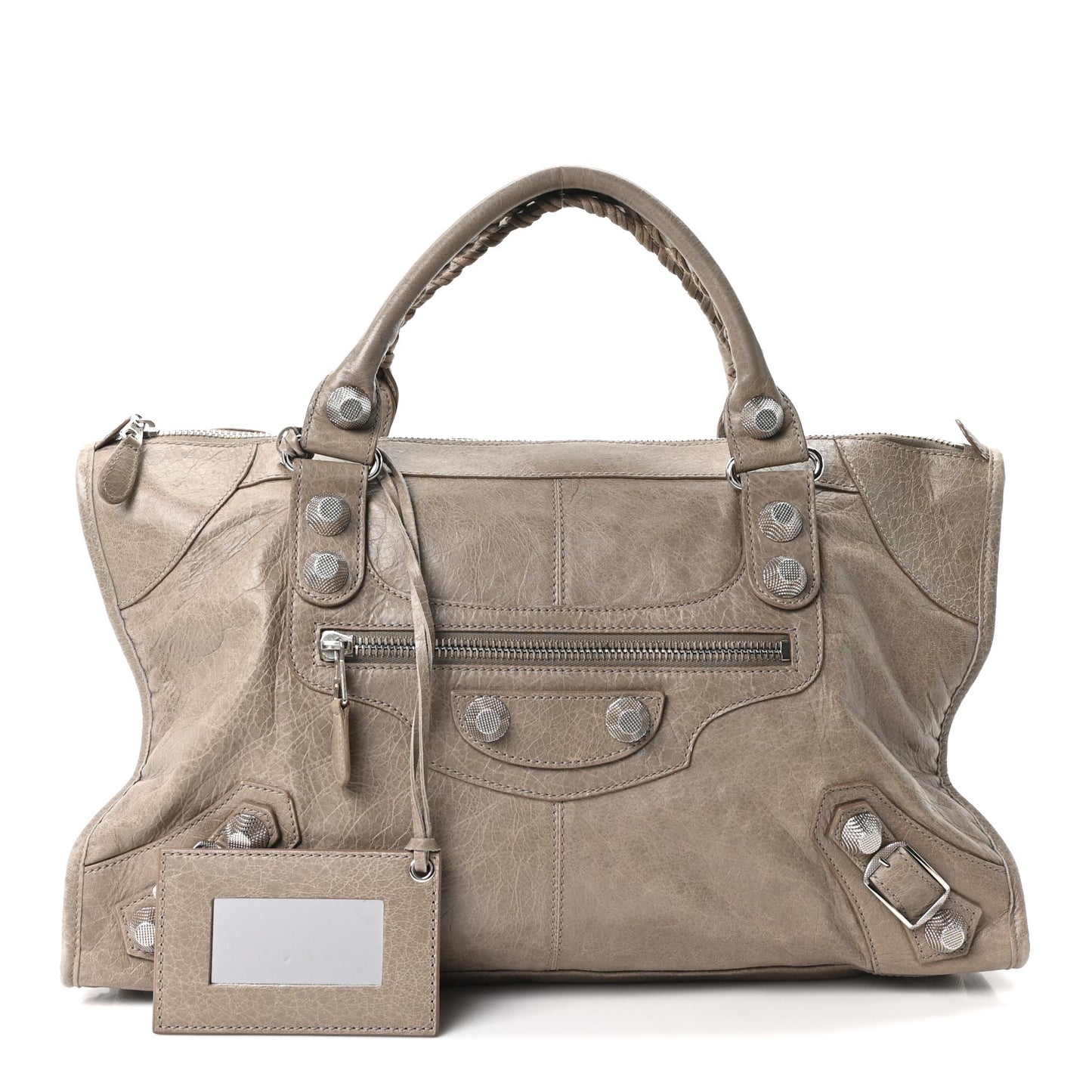 Agneau Giant 21 Silver Hardware Work Papyrus