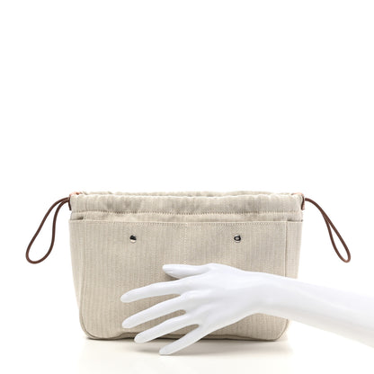 Hermes Canvas Barenia Fourbi 25 MM Pouch Naturel Fauve 2 of 9