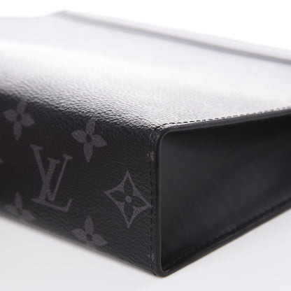Louis Vuitton Monogram Eclipse Pochette Voyage MM 9 of 9