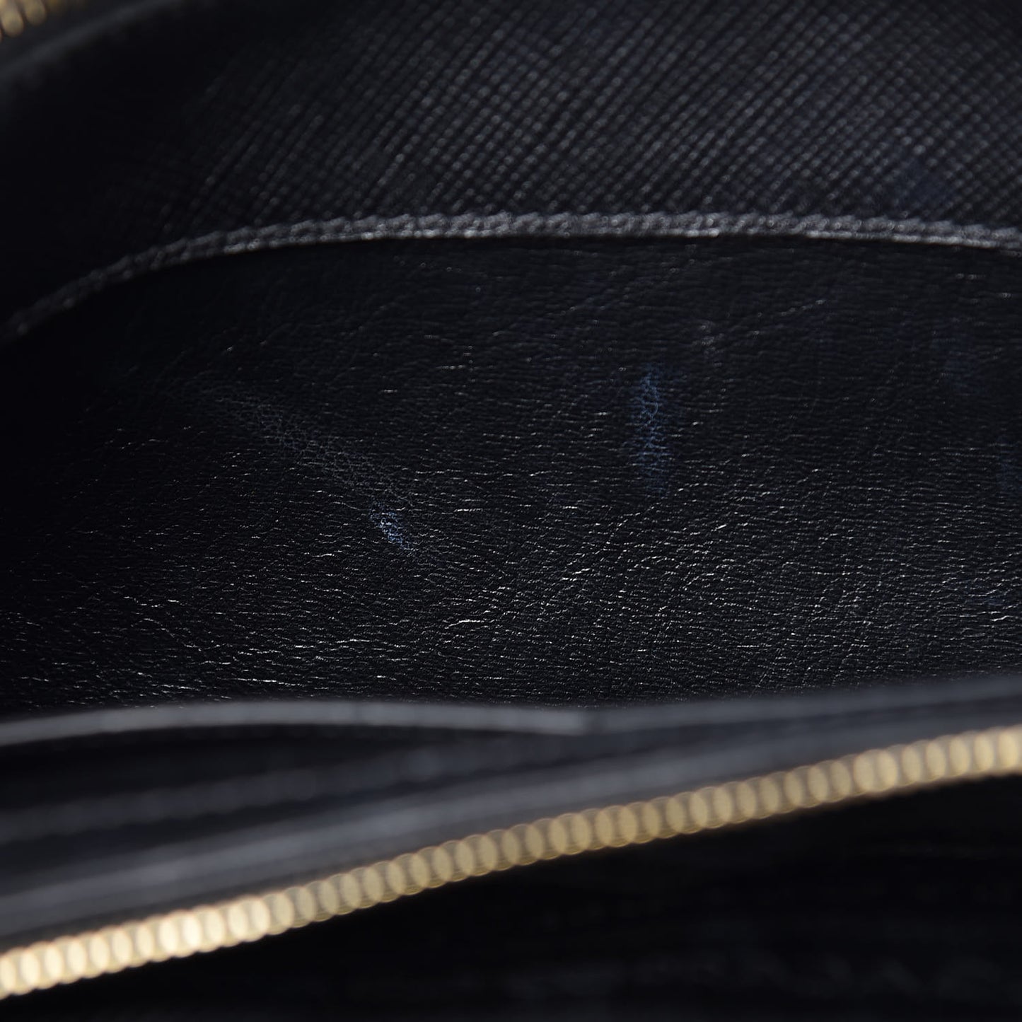 Saffiano Cuir Open Promenade Tote Black