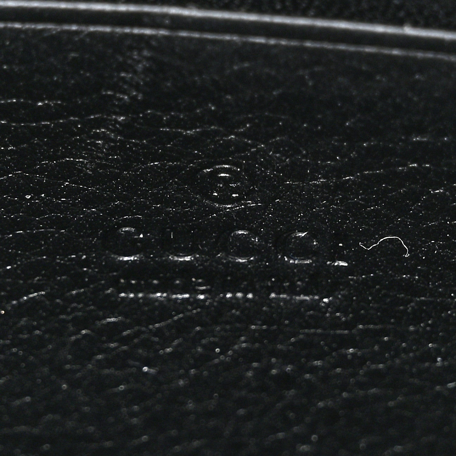 Gucci Roxy Calfskin Medium Blondie Chain Wallet Black 7 of 12