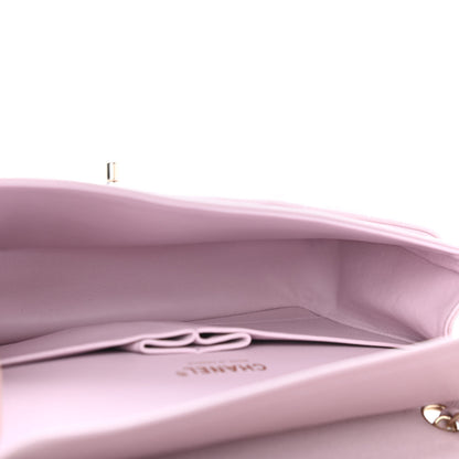 Chanel Caviar Quilted Medium Double Flap Light Pink 4 of 4