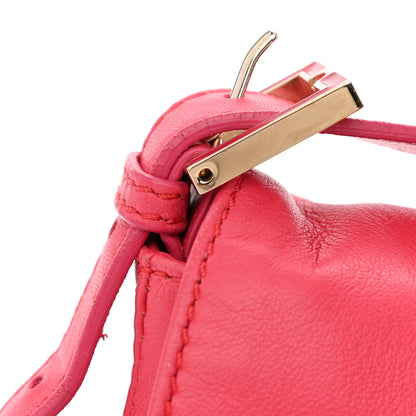 Fendi Vitello Enamel Baguette Pink 12 of 12