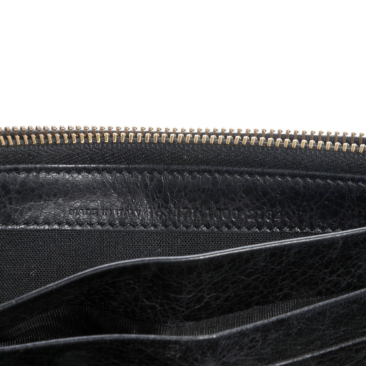 Balenciaga Agneau Money Wallet Black 7 of 7
