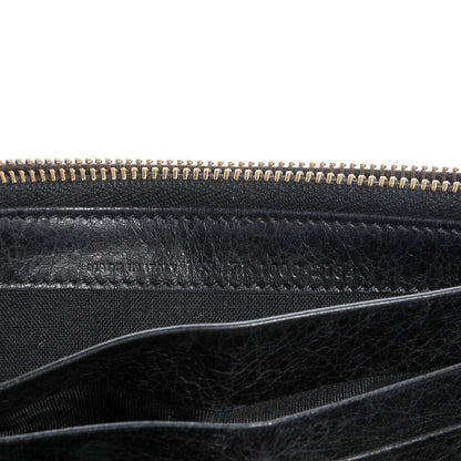Balenciaga Agneau Money Wallet Black 7 of 7