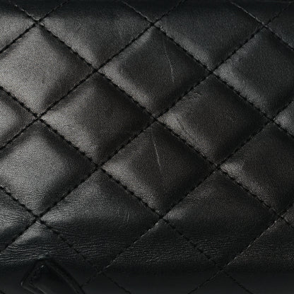 Chanel Calfskin Quilted Cambon Yen Wallet Black 16 of 16