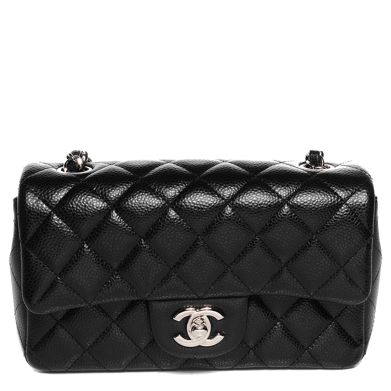 Chanel Caviar Quilted Mini Rectangular Flap Black 1 of 9