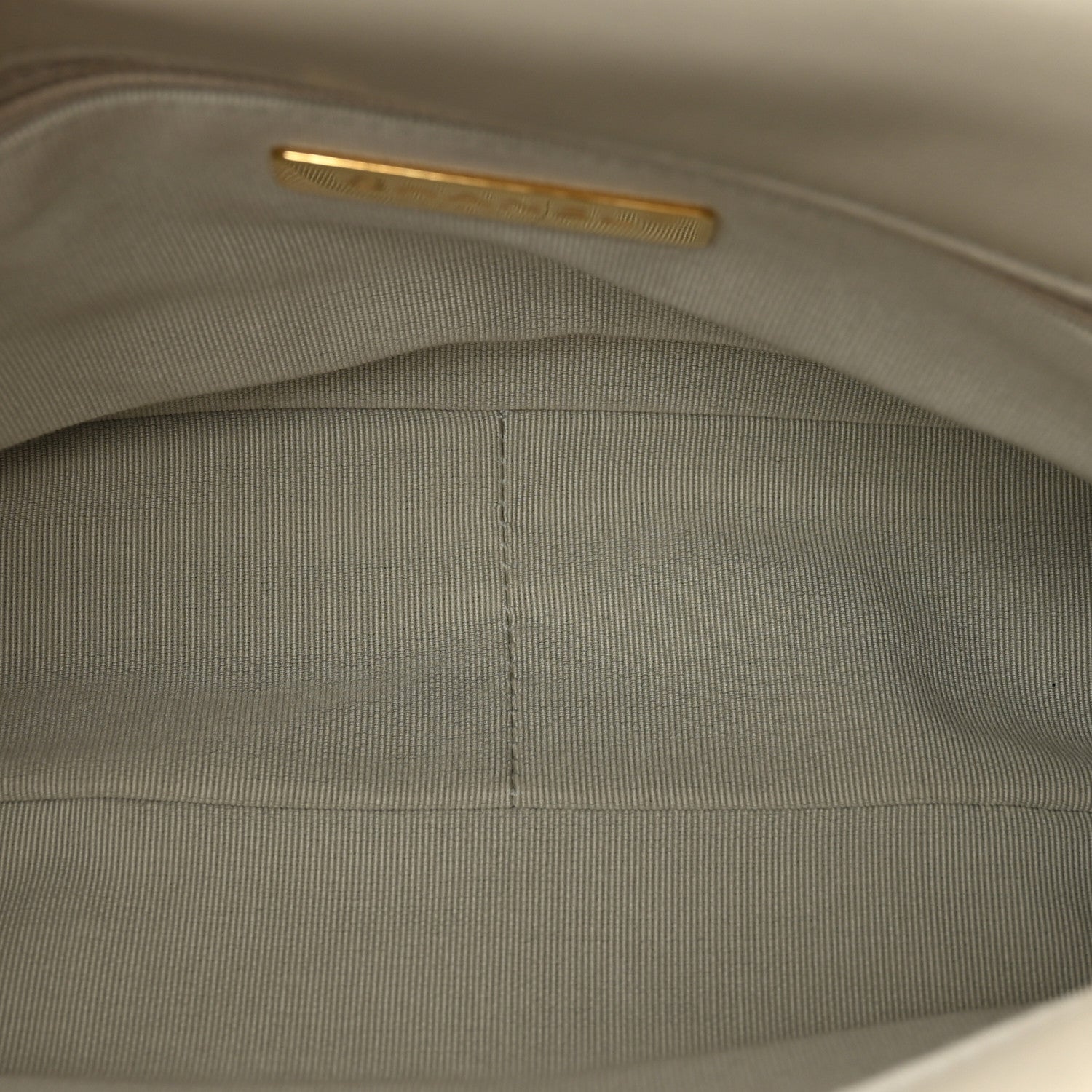 Chanel Lambskin Quilted Medium Chanel 19 Flap Light Grey 6 of 10