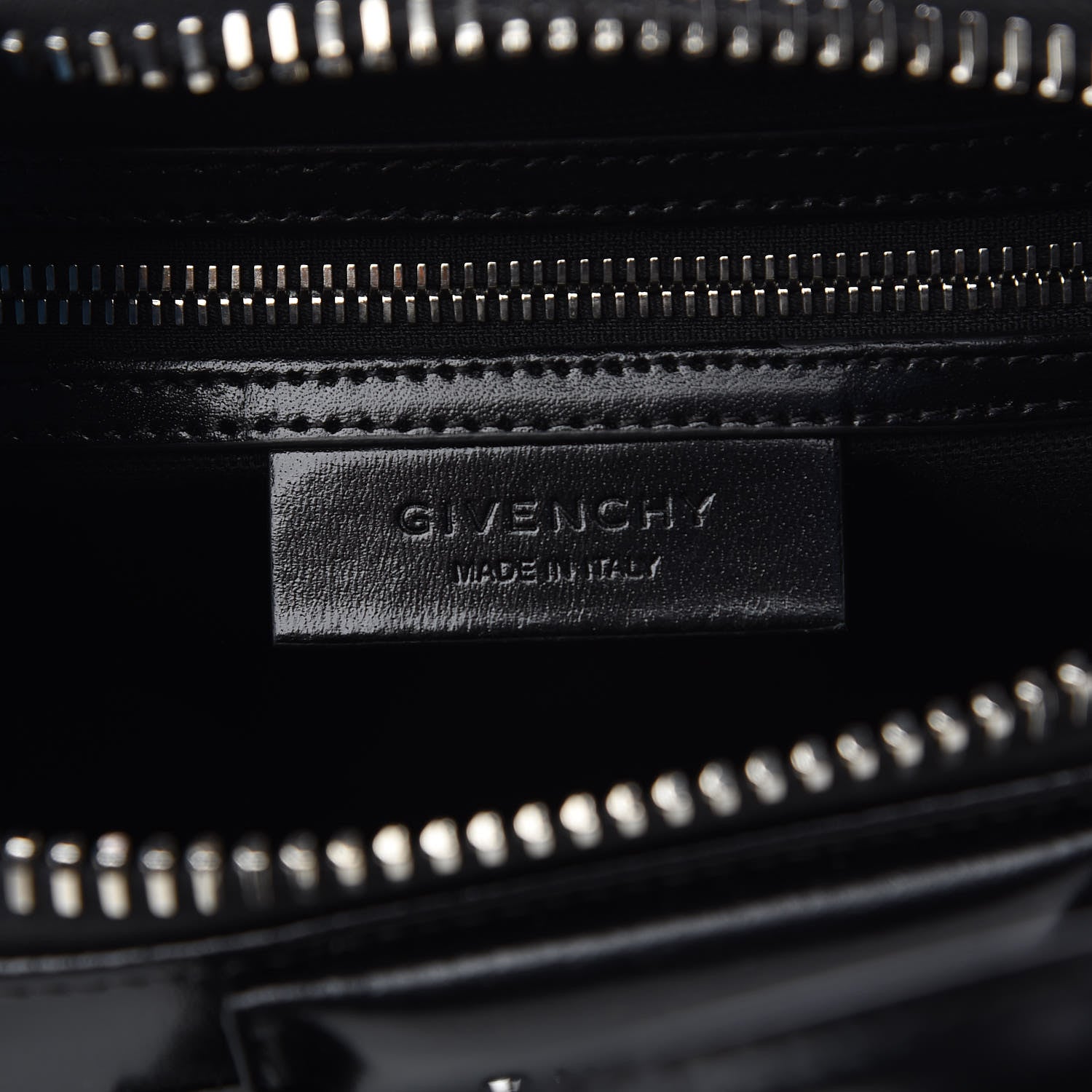 Givenchy Shiny Lord Calfskin Mini Antigona Black 5 of 9