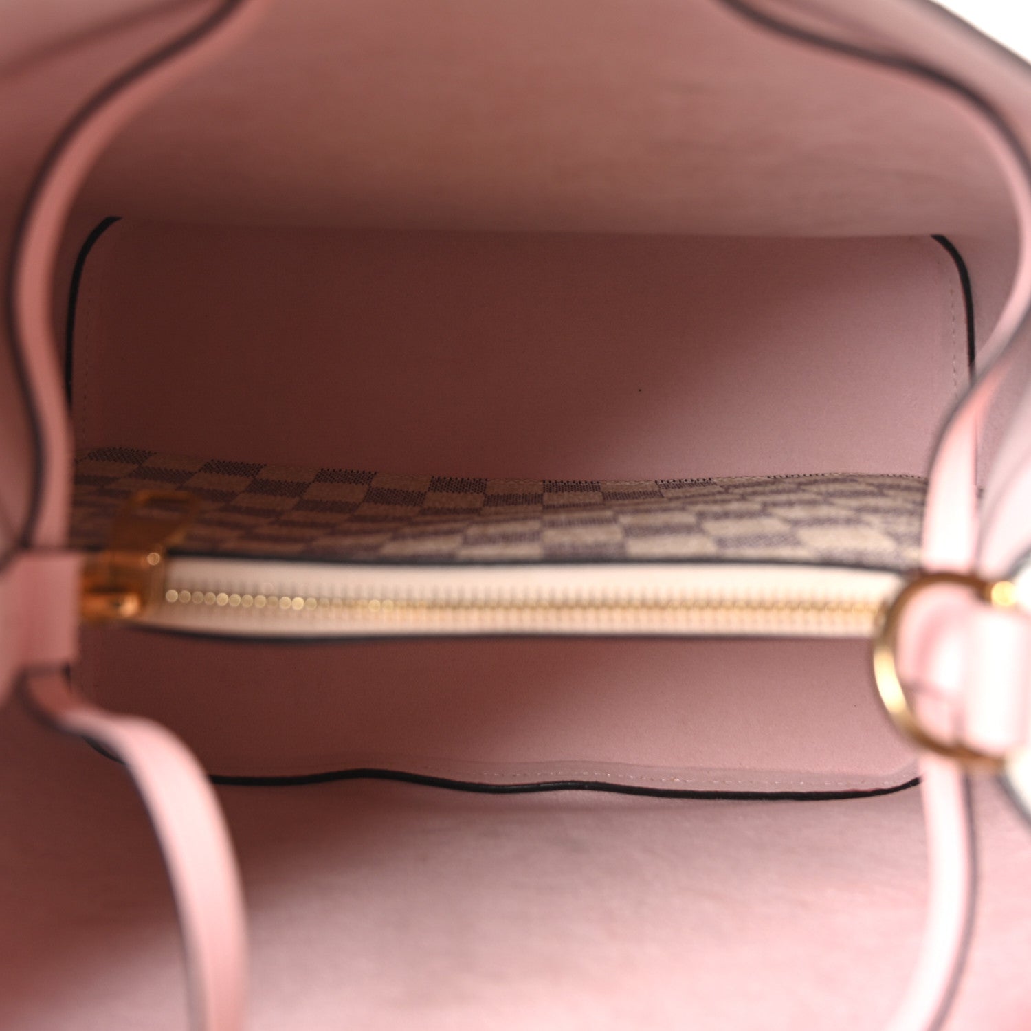 Louis Vuitton Damier Azur Neonoe MM Eau De Rose 5 of 10