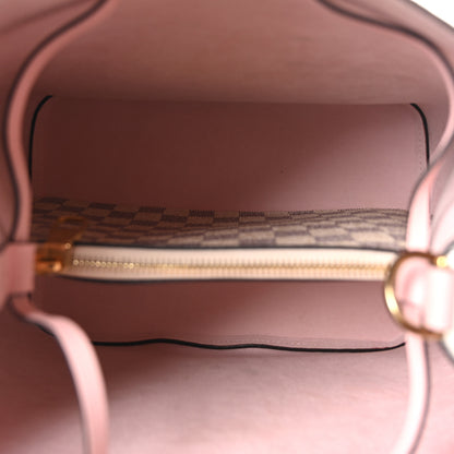 Louis Vuitton Damier Azur Neonoe MM Eau De Rose 5 of 10