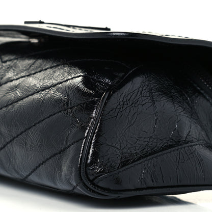 Saint Laurent Crinkled Calfskin Matelasse Monogram Niki Body Bag Black 12 of 12