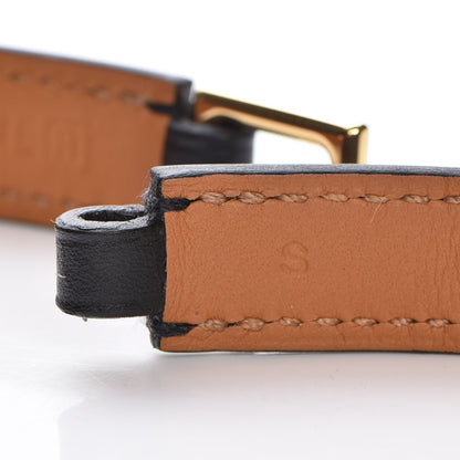Hermes Chamonix Rivale Double Tour Bracelet S Black 5 of 7