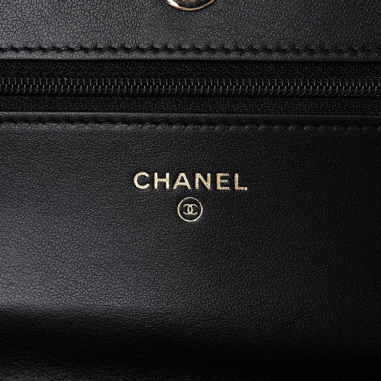 Chanel Caviar Quilted Boy Wallet On Chain WOC Black 6 of 17