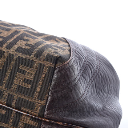 Fendi Zucca Nappa Nuvolata Vitello Tortuga Spy Tobacco Moro 15 of 18