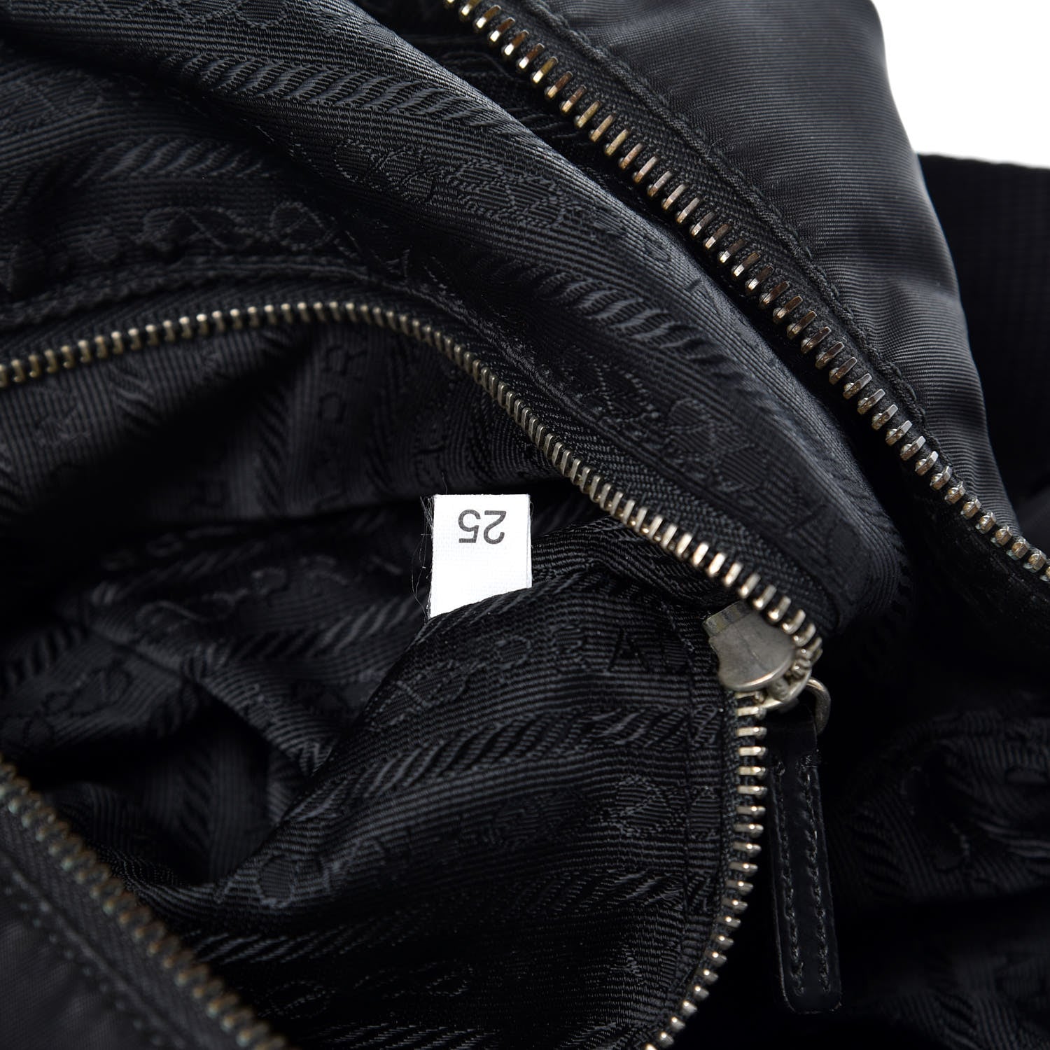 Prada Tessuto Nylon Hobo Black 7 of 15