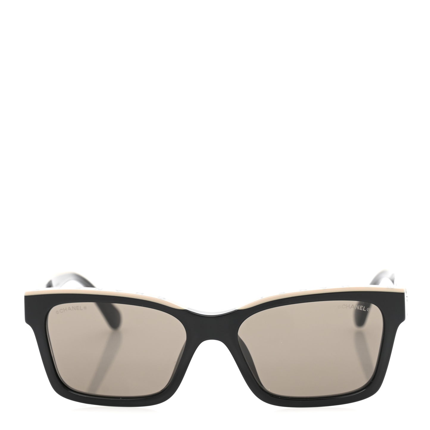 Acetate Polarized Square Sunglasses 5417-A Black