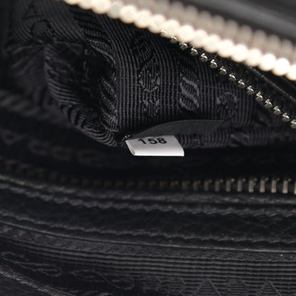 Prada Vitello Daino Shopping Satchel Black 8 of 12