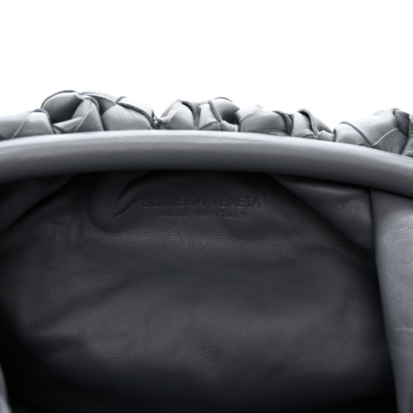 Nappa Intrecciato Teen Pouch Thunder