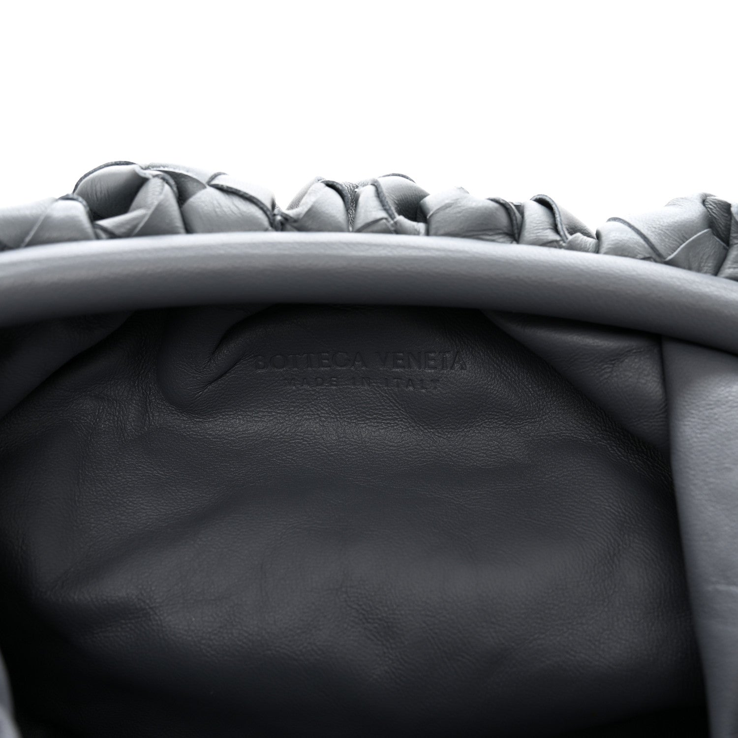 Bottega Veneta Nappa Intrecciato Teen Pouch Thunder 6 of 14