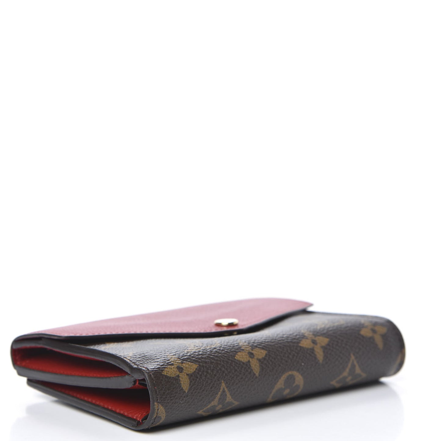 Monogram Pallas Compact Wallet Cherry