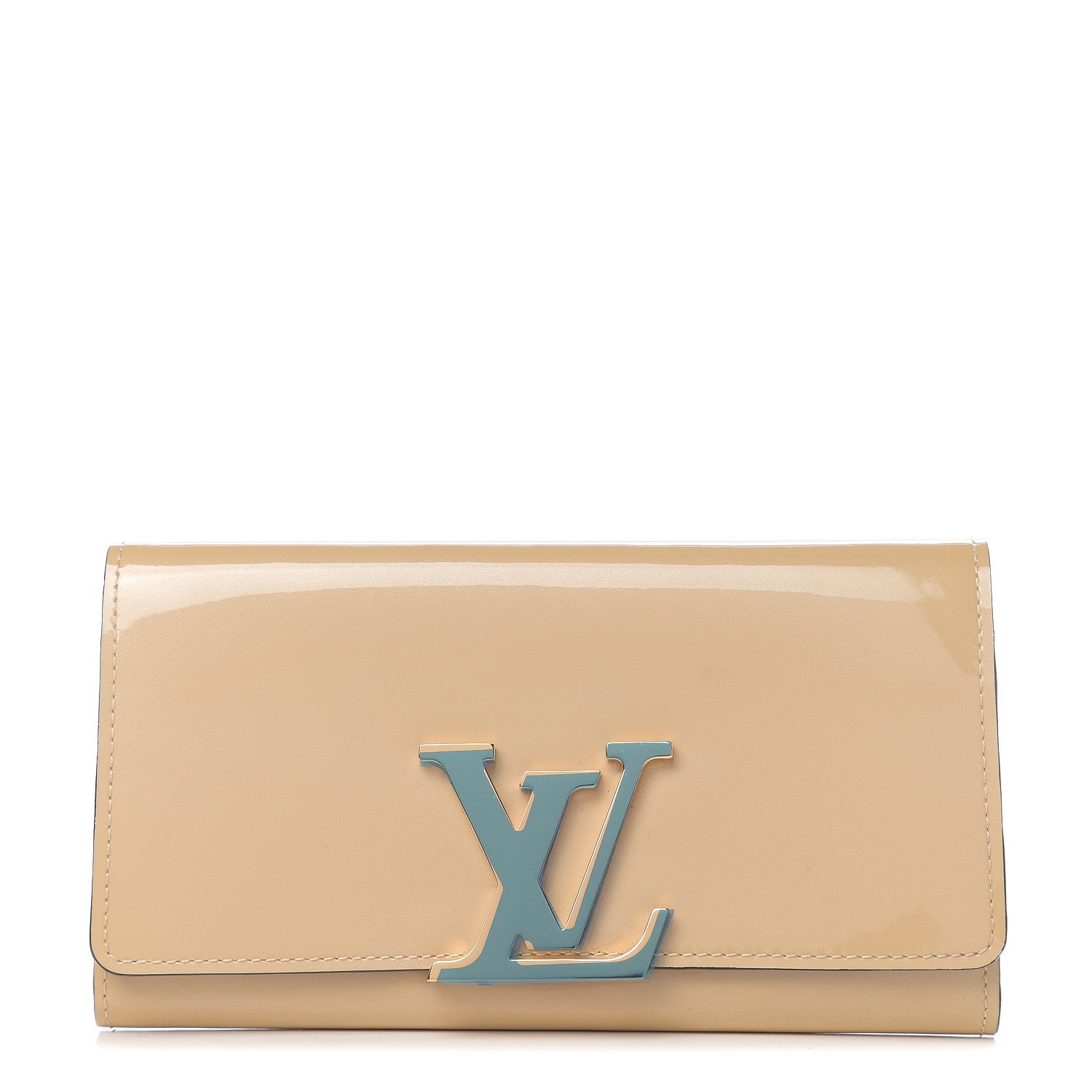 Louis Vuitton Patent Louise Wallet Dune 1 of 5