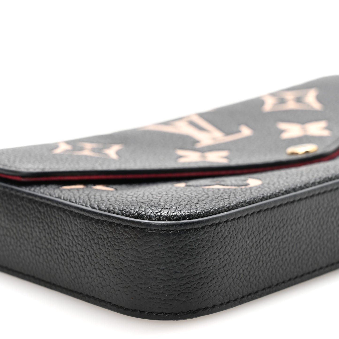 Empreinte Monogram Giant Felicie Pochette Black Beige