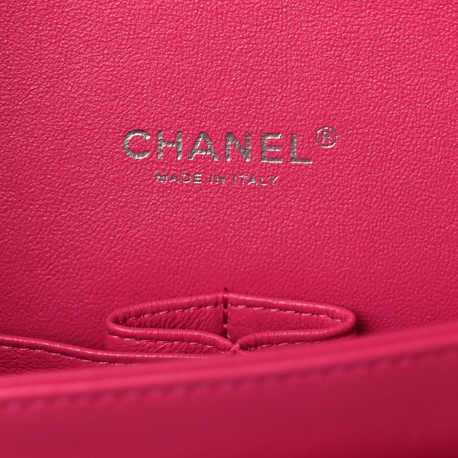 Chanel Lambskin Quilted Maxi Double Flap Dark Pink 5 of 10