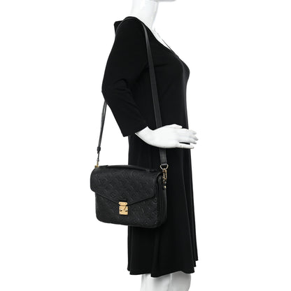 Louis Vuitton Empreinte Pochette Metis Black 2 of 8