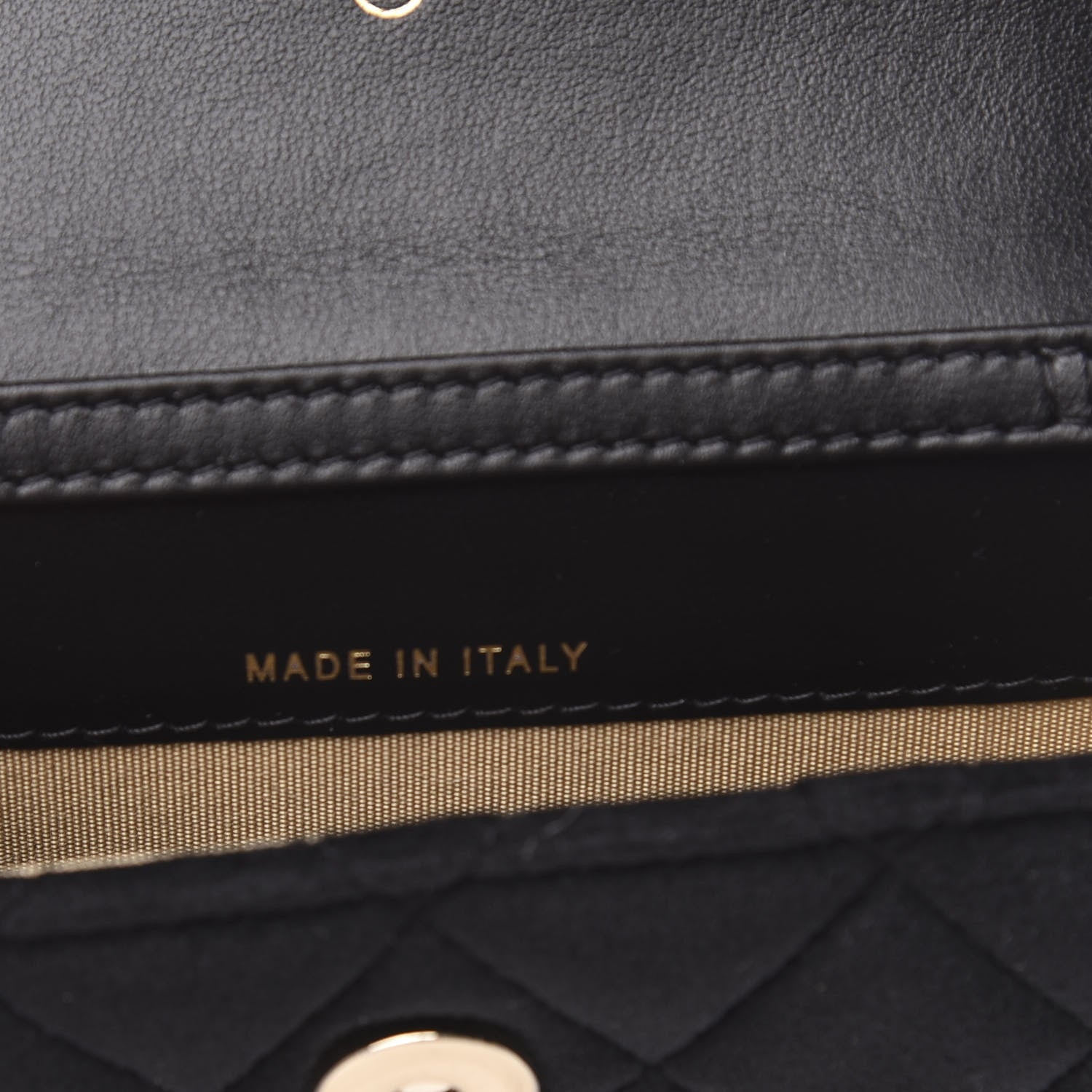 Chanel Velvet Quilted Pearl Crush Flap With Chain Black 7 of 11