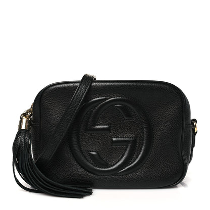 Gucci Pebbled Calfskin Small Soho Disco Bag Black 1 of 12