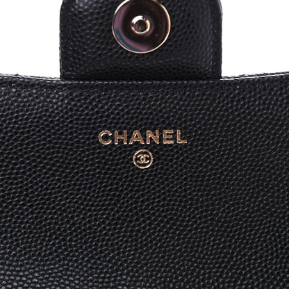 Chanel Caviar Quilted Glasses Case With Chain Black 7 of 9