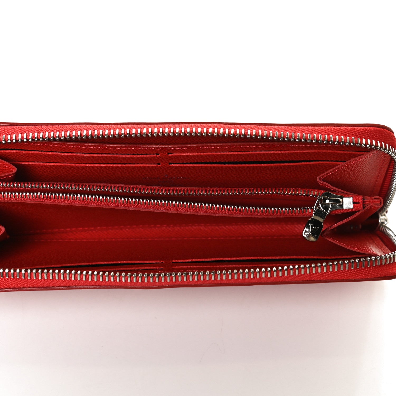 Louis Vuitton Epi Clemence Wallet Coquelicot 5 of 10