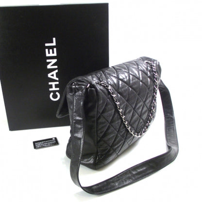 Chanel Caviar Maxi Flap Messenger Bag Black 3 of 12
