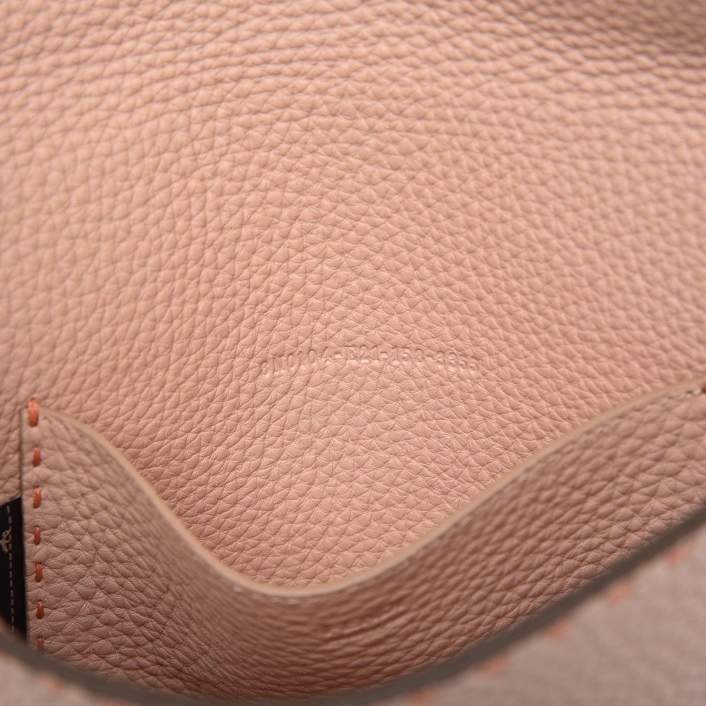 Cuoio Romano Selleria Bi-Color Clutch Pesca Plaster