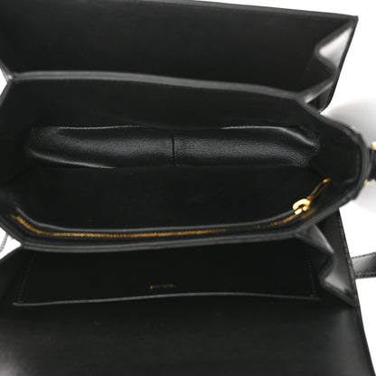 Celine Shiny Calfskin Medium Triomphe Black 5 of 11