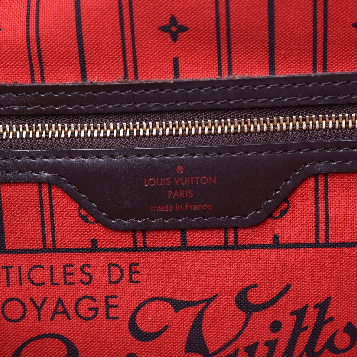 Louis Vuitton Damier Ebene Neverfull PM 6 of 12