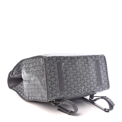 Goyard Goyardine Saint Leger Soft Briefcase Backpack Grey 4 of 9