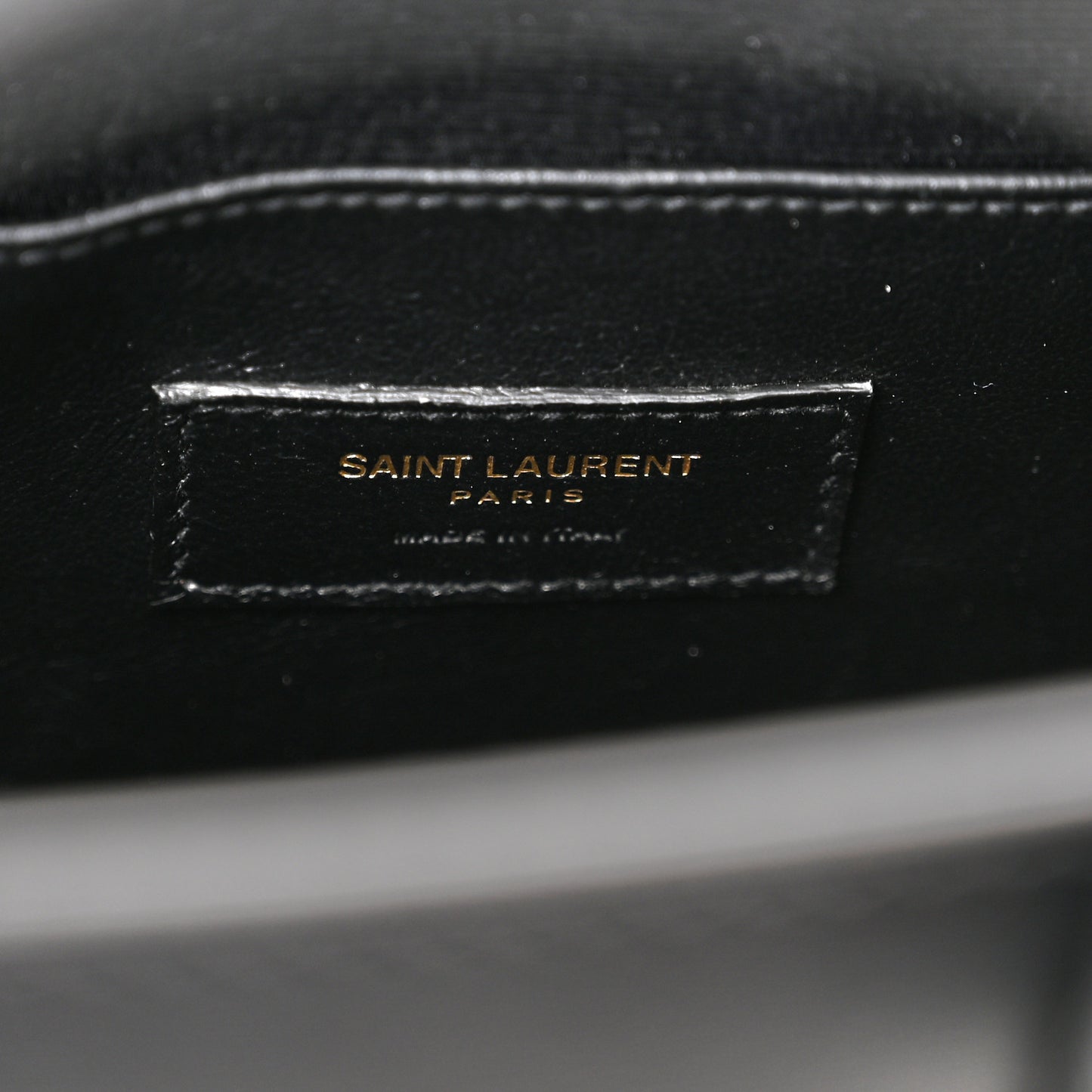 Calfskin Paglia Palm Nano Sac De Jour Black
